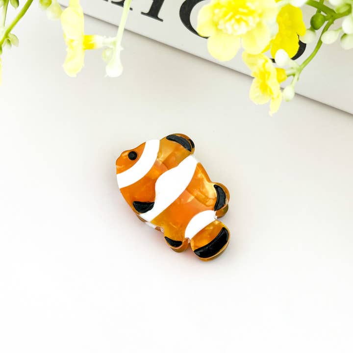 TheDivaSoap - Wholesale Hair Clip - Women's - Ocean Fish Mini Claw Clip, Whale Hair Clip1