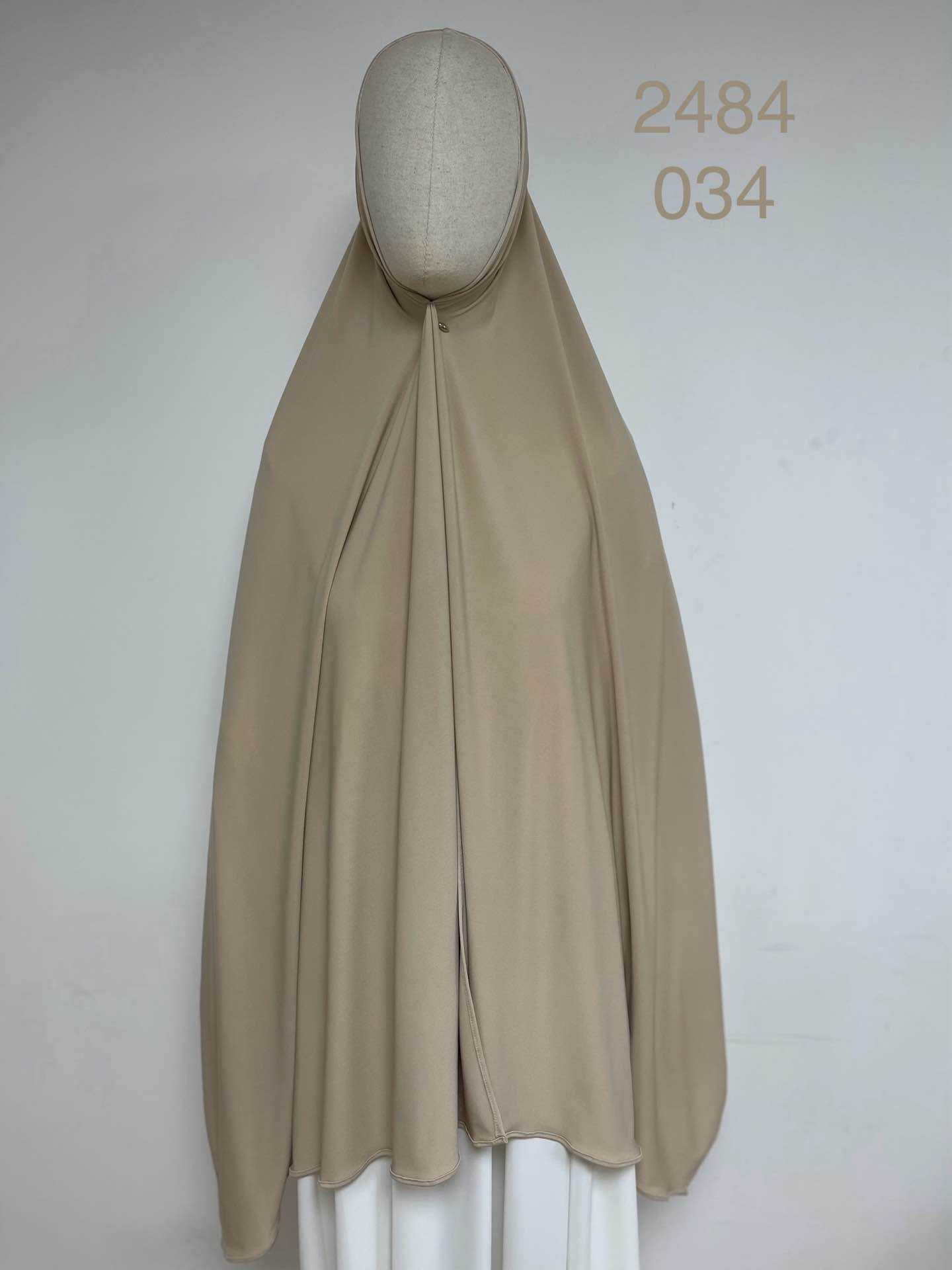 Aawoe Abaya - Wholesale Hijab - Women's - Elegant Long-Sleeve Shawl - 2484-HIJ101