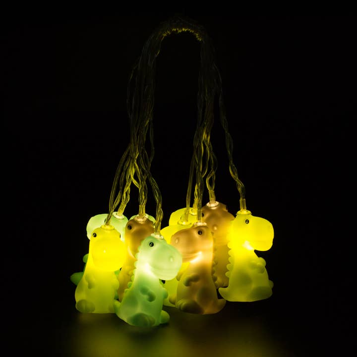 Oli Olsen – wholesale Night light – Child & baby – Dhink String Lights Mixed Jurassic Dino2