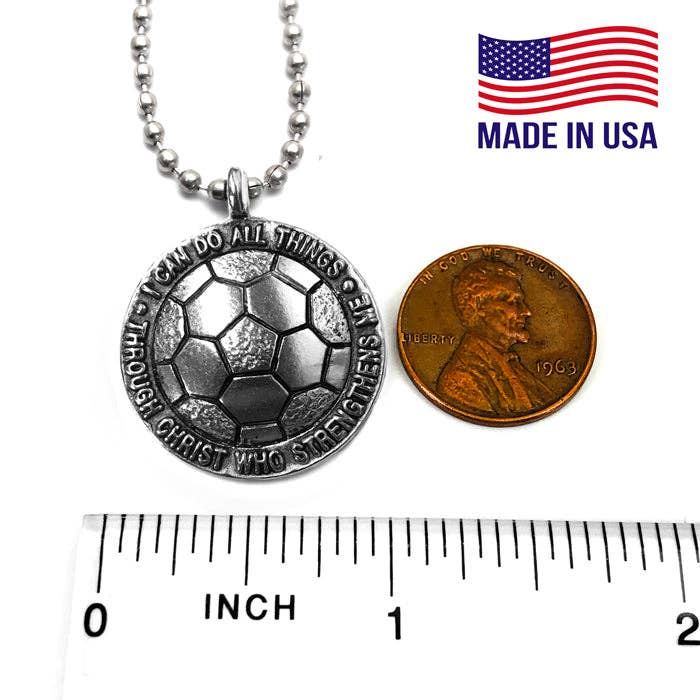 Forgiven Jewelry - Wholesale Pendant/charm necklace - Soccer Necklace1