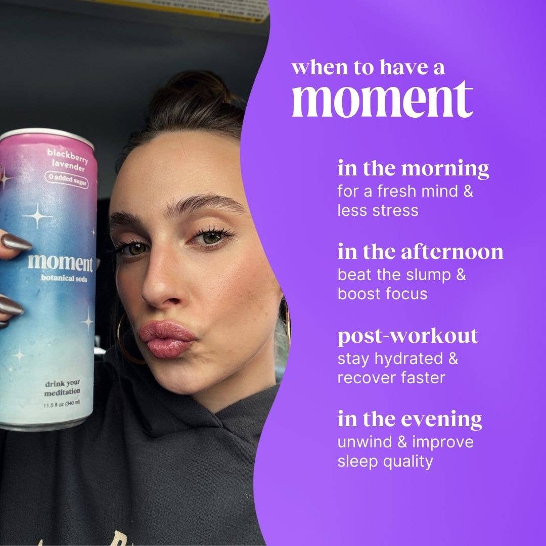 Moment - Wholesale Soda/Carbonated Drink - bestsellers (botanical soda | 18 pack)4