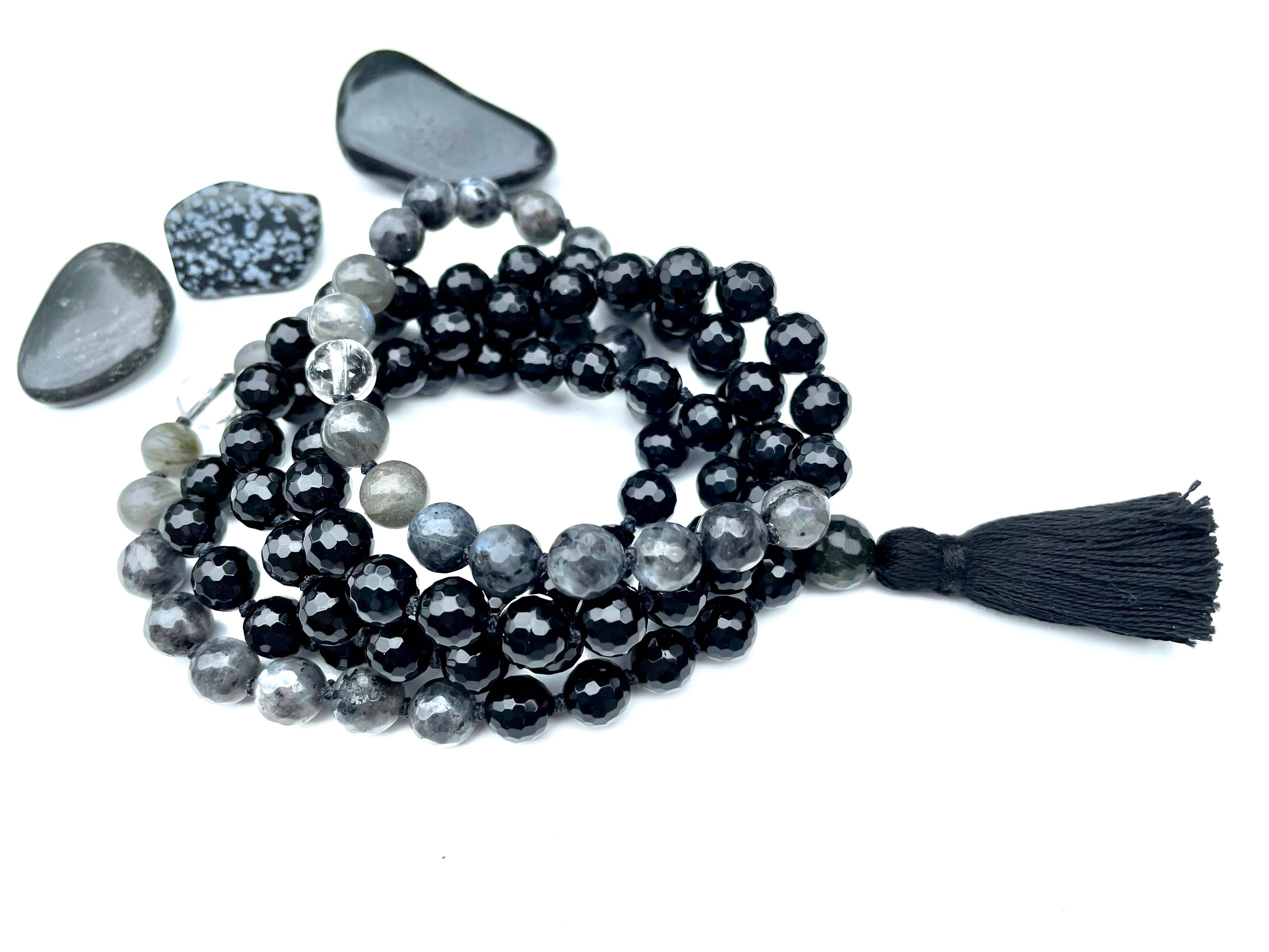 MadeByTheMoonchild - Venta al por mayor Collar de cuentas de oración - La mala empática4