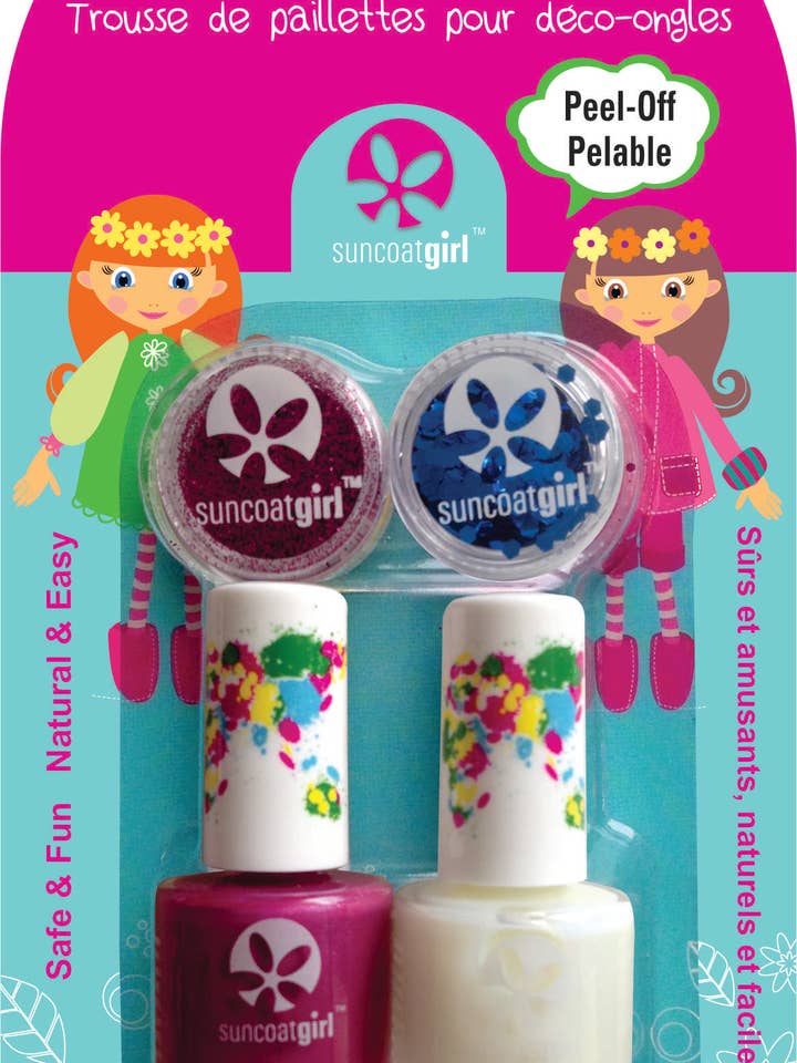 GLAMGIRL Kit Smalti Ad Acqua e Glitter per Unghie per la vendita all'ingrosso da parte di Suncoatgirl