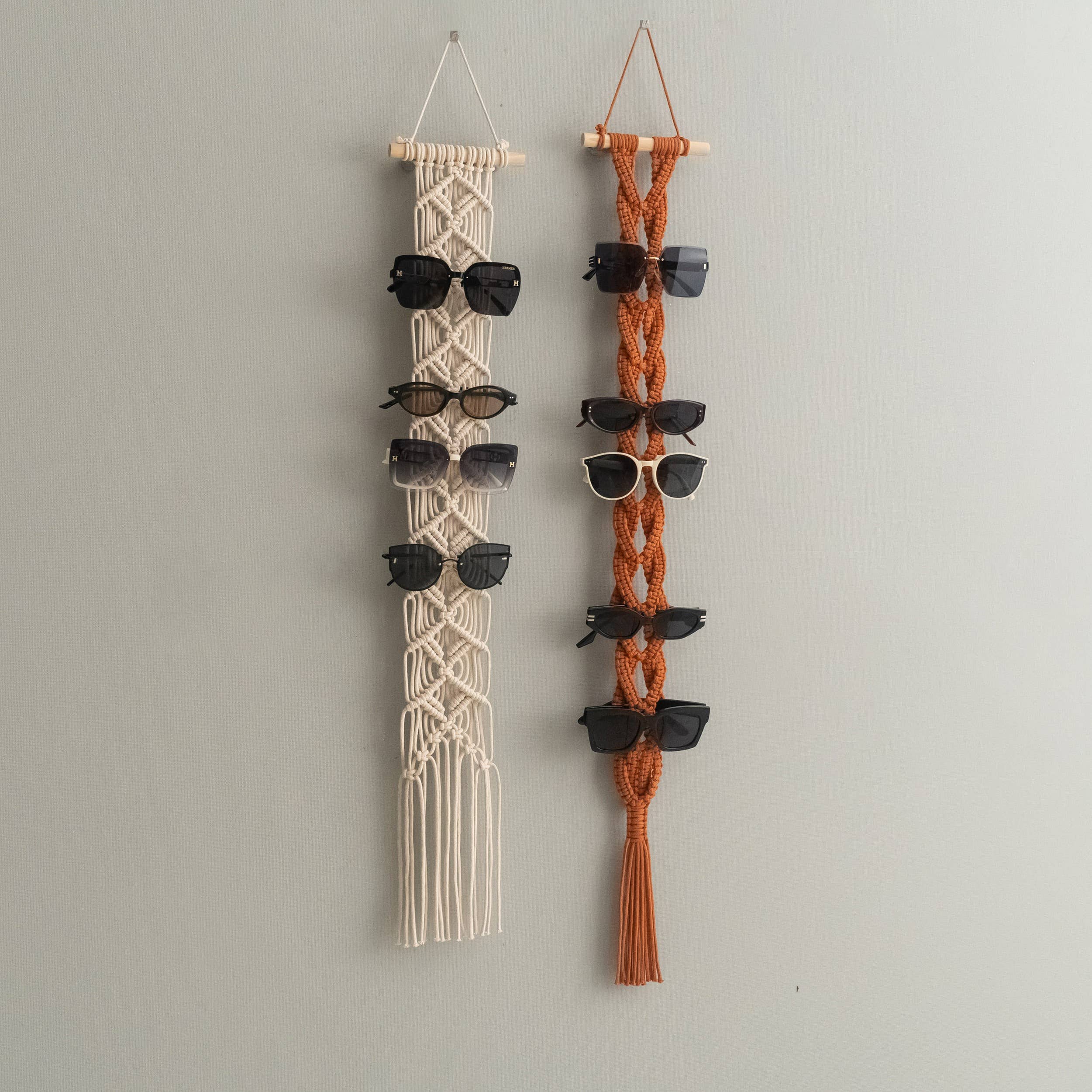 HeartCrafted - Wholesale Sunglasses/Eyeglasses Strap - Unisex - Macrame Sunglasses Holder Wall Hanging I9614