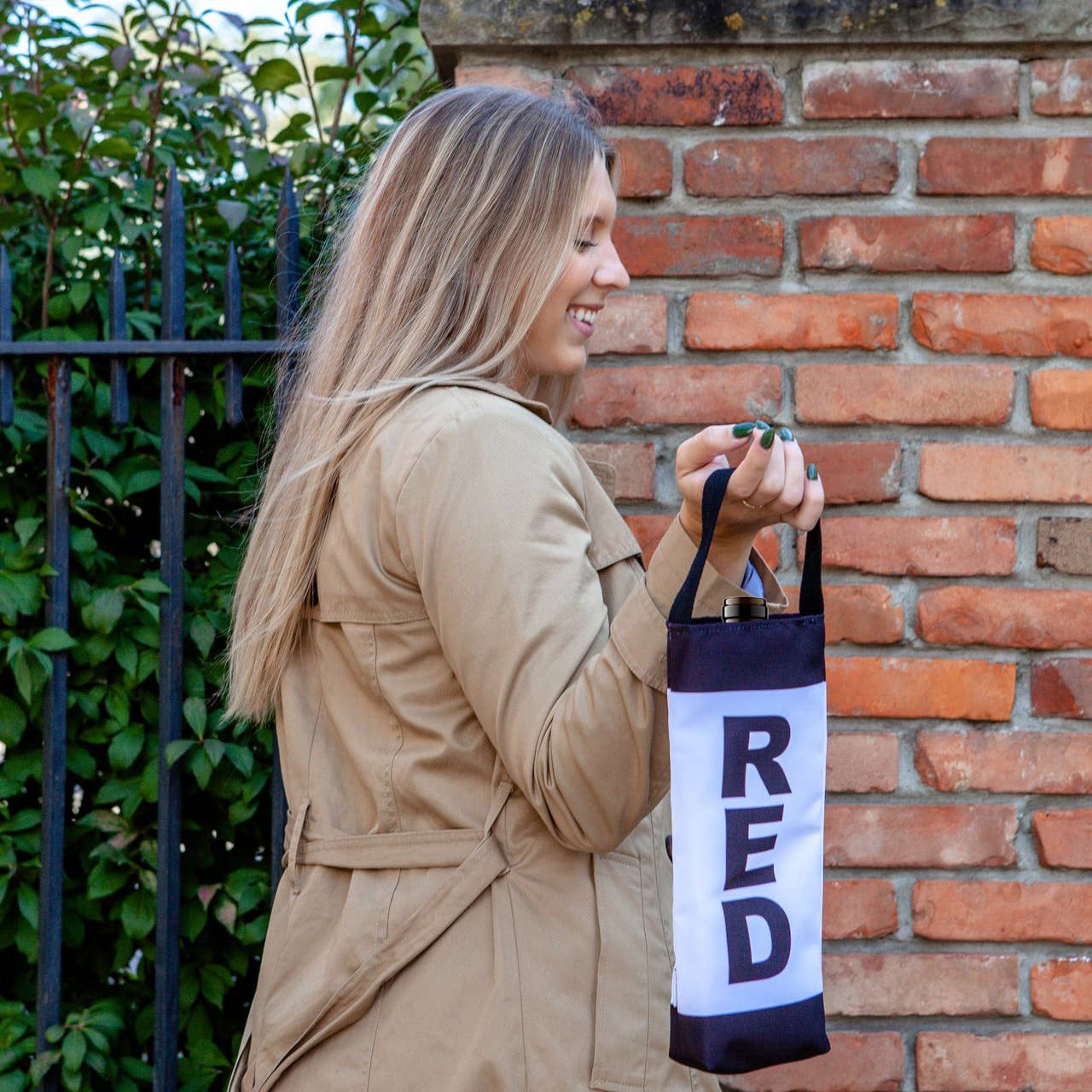 Anne Cate - Wholesale Wine Tote - CLE (Cleveland) City Abbreviation Canvas Wine Tote7