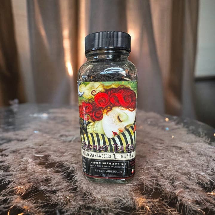 Montana Farmacy - Vendita all'ingrosso Tè sfusi - Wild Strawberry Lucid, un tè da sogno pieno di sapore7