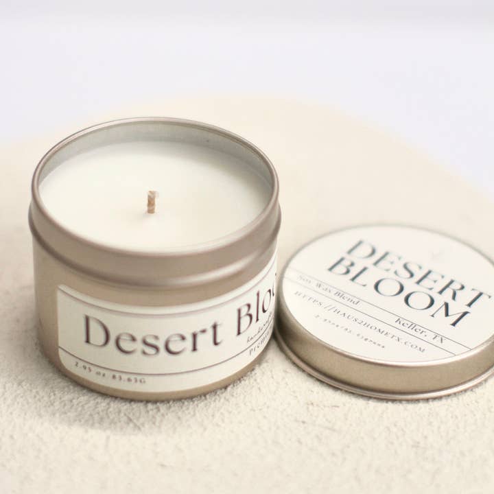 Haus II Home, LLC - Wholesale Jar/Filled Candle - Reusable Terrazzo Candle - Desert Bloom6