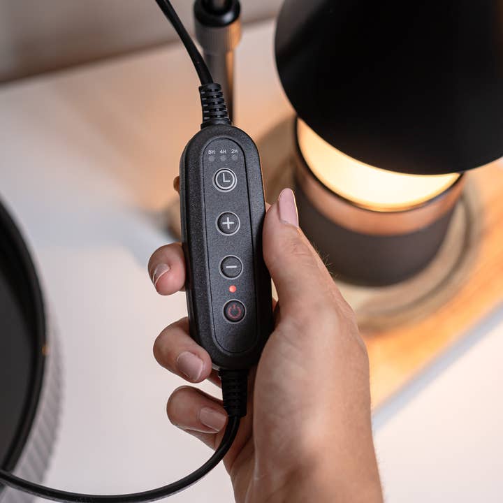 Flamingueo – wholesale Accent/desk lamp – Candle warmer lamp black candle not included & EUROPEAN plug3