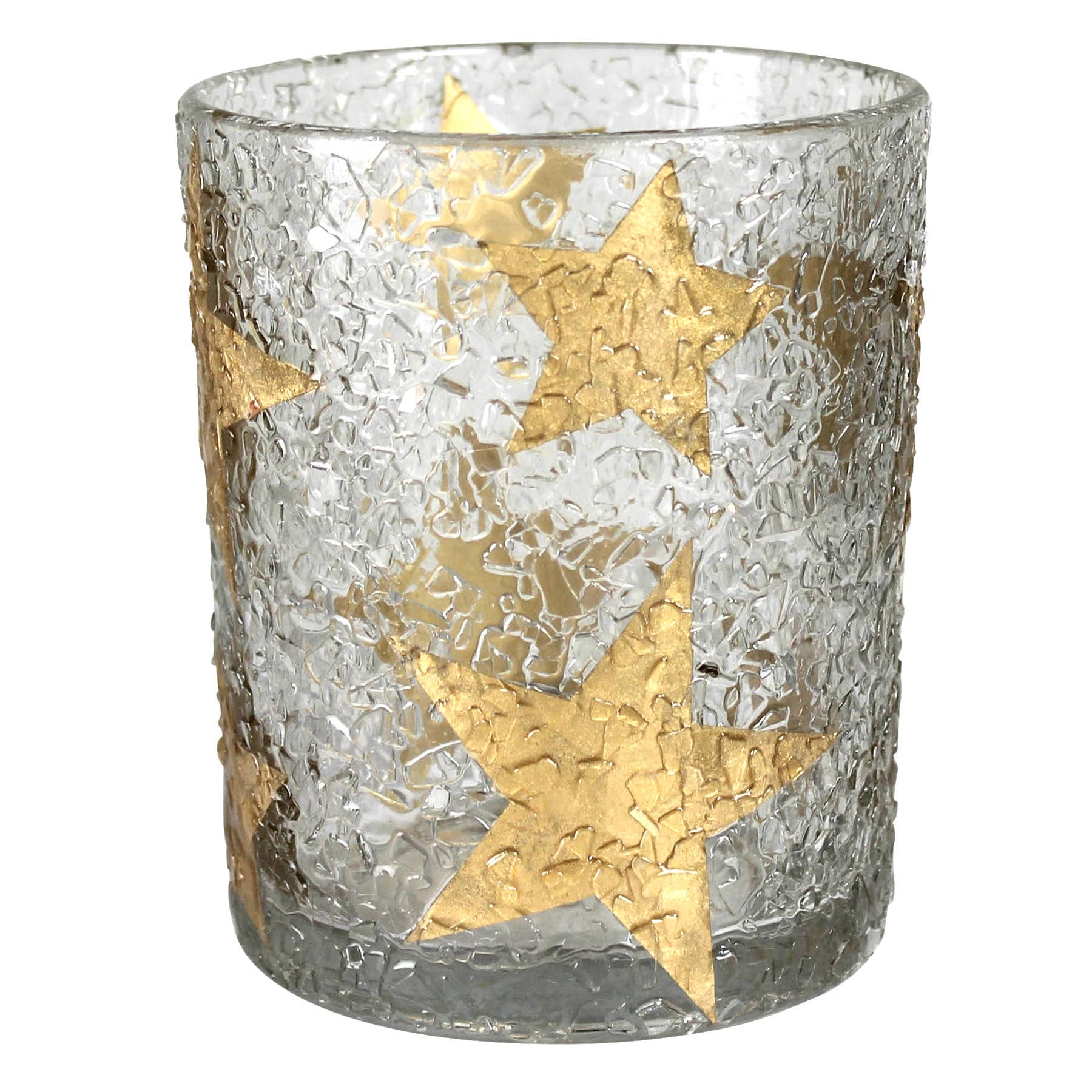 HomArt – wholesale Candle holder – Enamel Star Hurricane - Lrg0