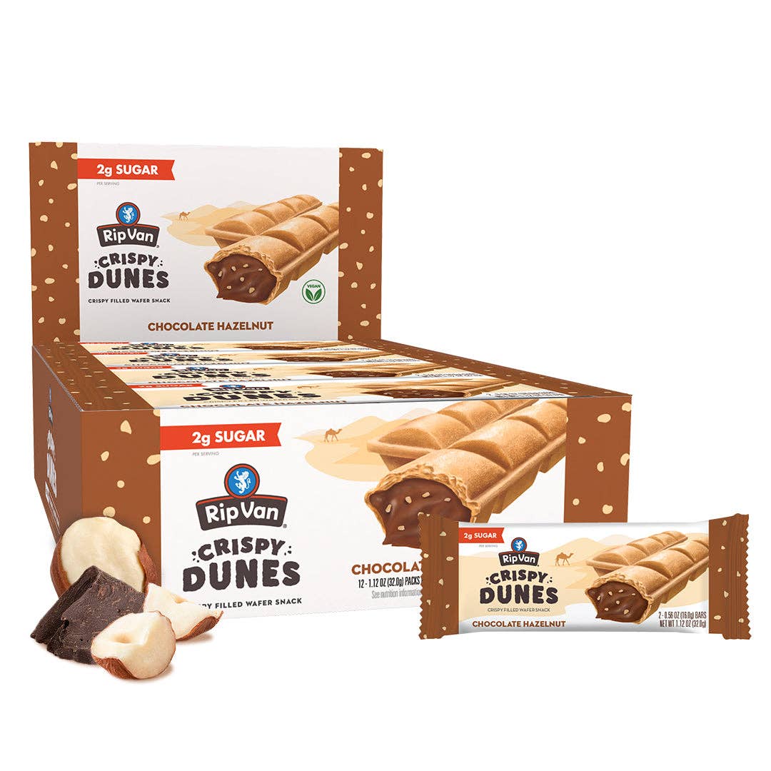 L&F Universal Goods - Wholesale Chocolate Bar - Rip Van Crispy Dunes Dark Chocolate 12/1.12OZ0