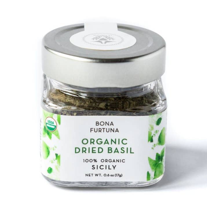 Organic Dried Basil for wholesale by Bona Furtuna