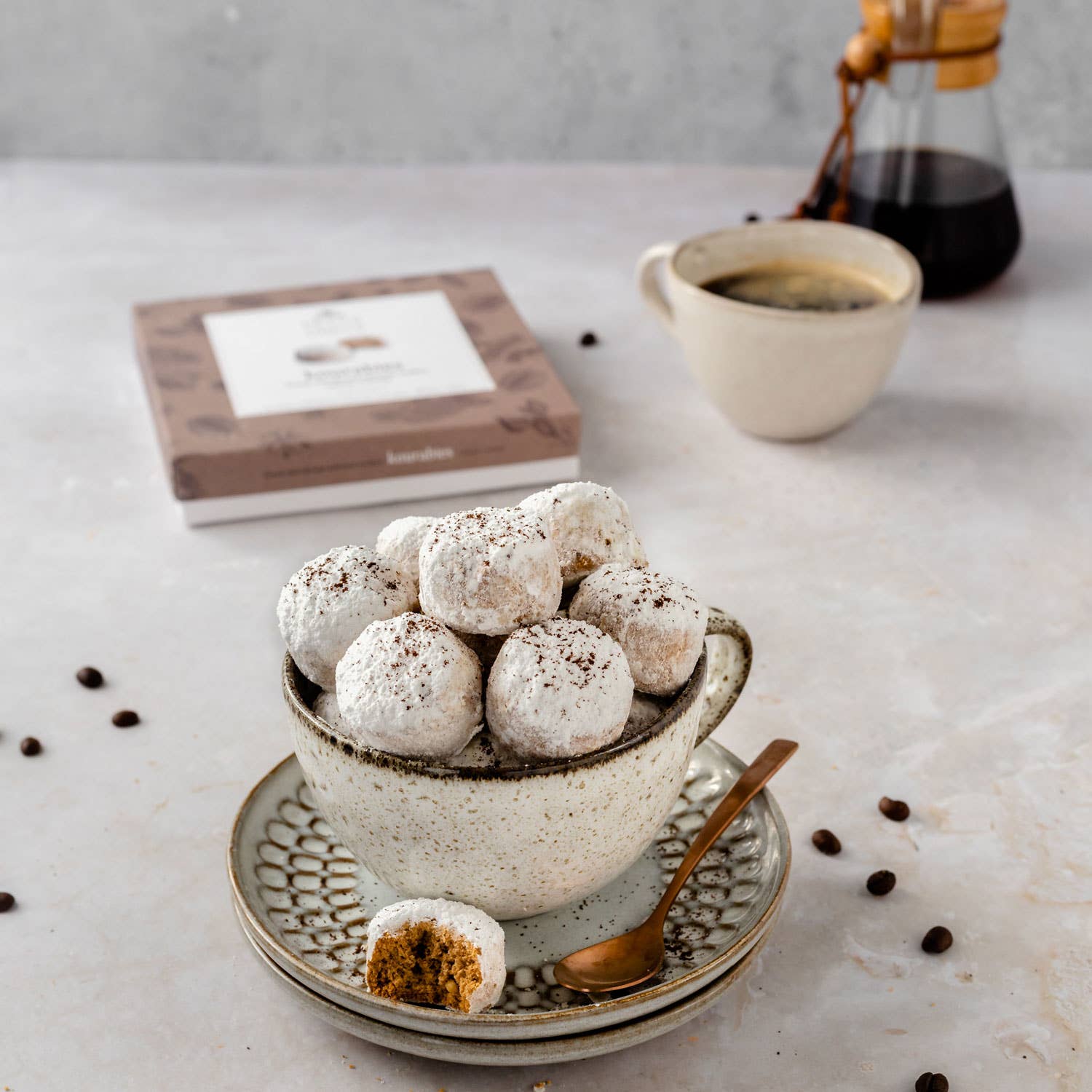 PETITS GRECS P.C. - Wholesale Cookie - Kourabies Greek Coffee - Greek Shortbread Cookies1