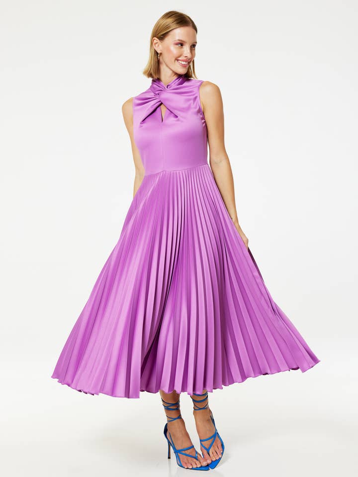 Closet London Plisseret kjole D8218 for engroshandel hos Closet London