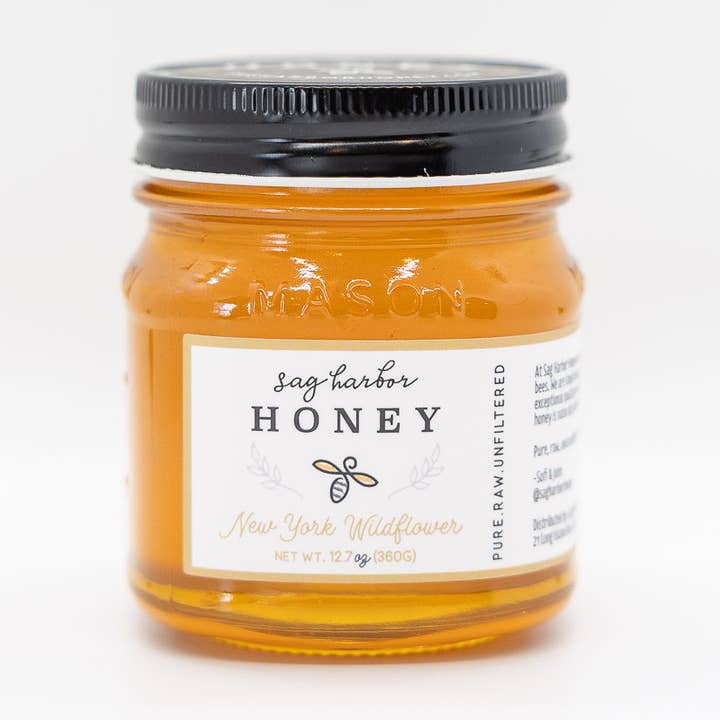12.7oz New York Wildflower Honey for wholesale by Sag Harbor Honey