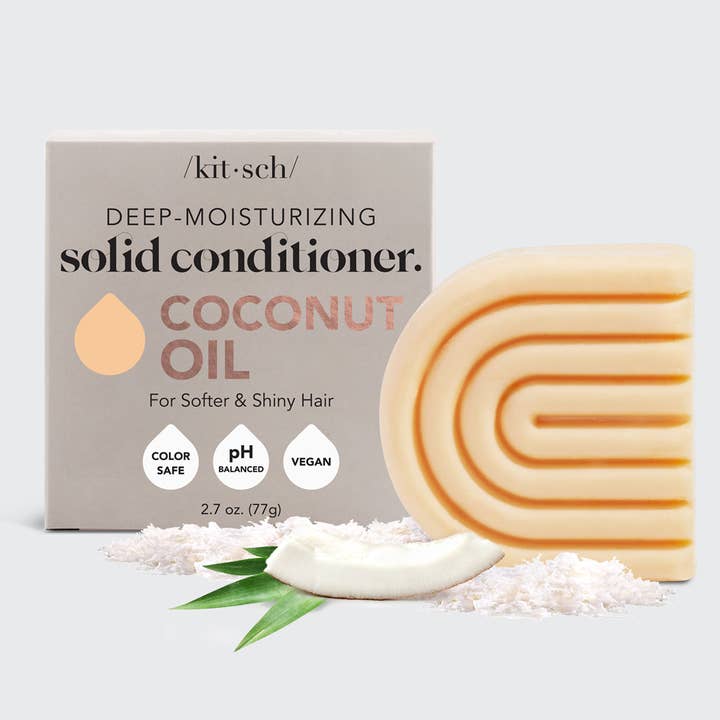 KITSCH - Wholesale Hair Conditioner - Coconut Repair Conditioner Bar/Mask for Dry Damaged Hair
