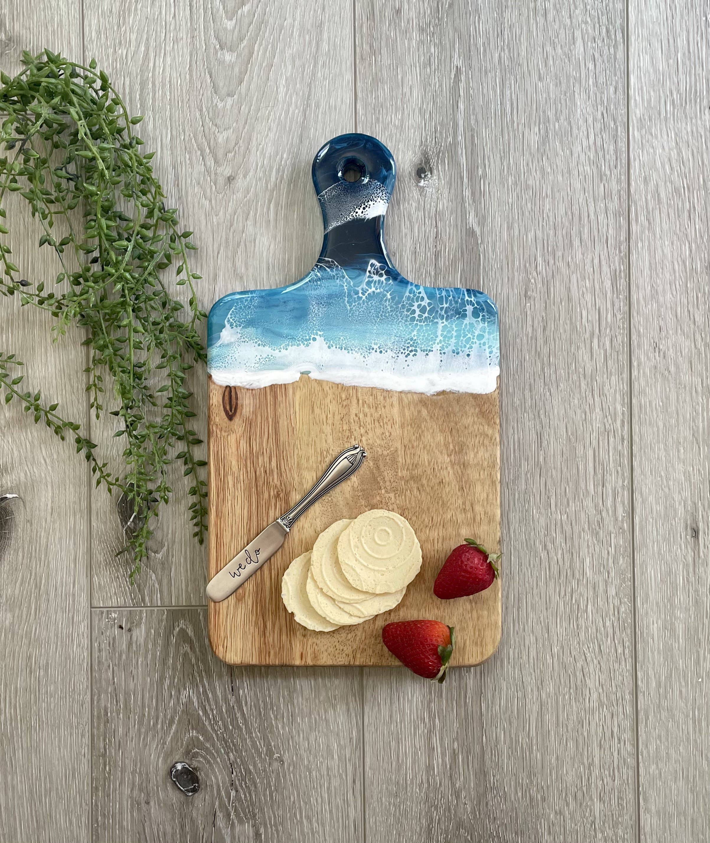 WLB Designs - Vendita all'ingrosso Taglieri - Tagliere Ocean Charcuterie, tagliere in legno e resina0