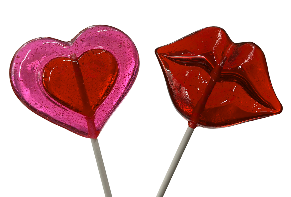 Strawberry Hill Grand Delights - Vendita all'ingrosso Lecca lecca - Lecca-lecca Cuori e Labbra1