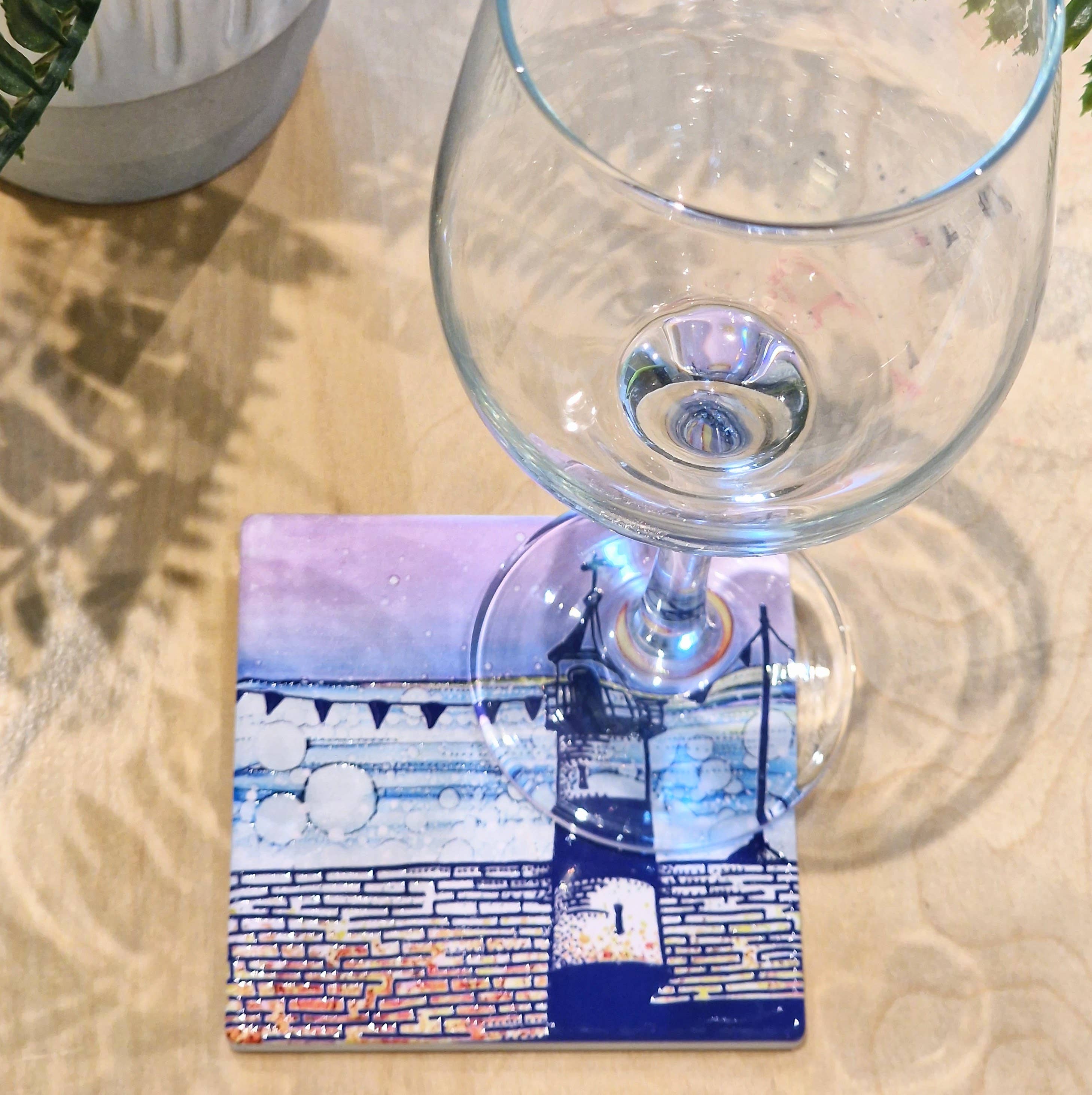 By Jo Crafts – wholesale Coasters – 130-C Lighthouse (CR) Coaster7
