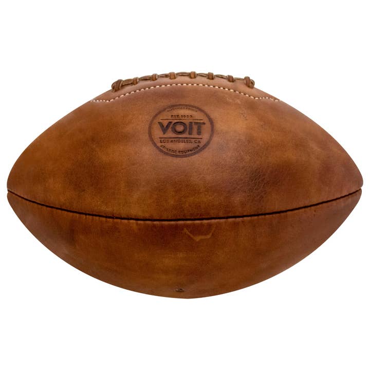 Voit – Großhandel Sportball – Voit 1922 Legacy-Kollektion, naturgegerbtes Leder, Fußball Nr. 7