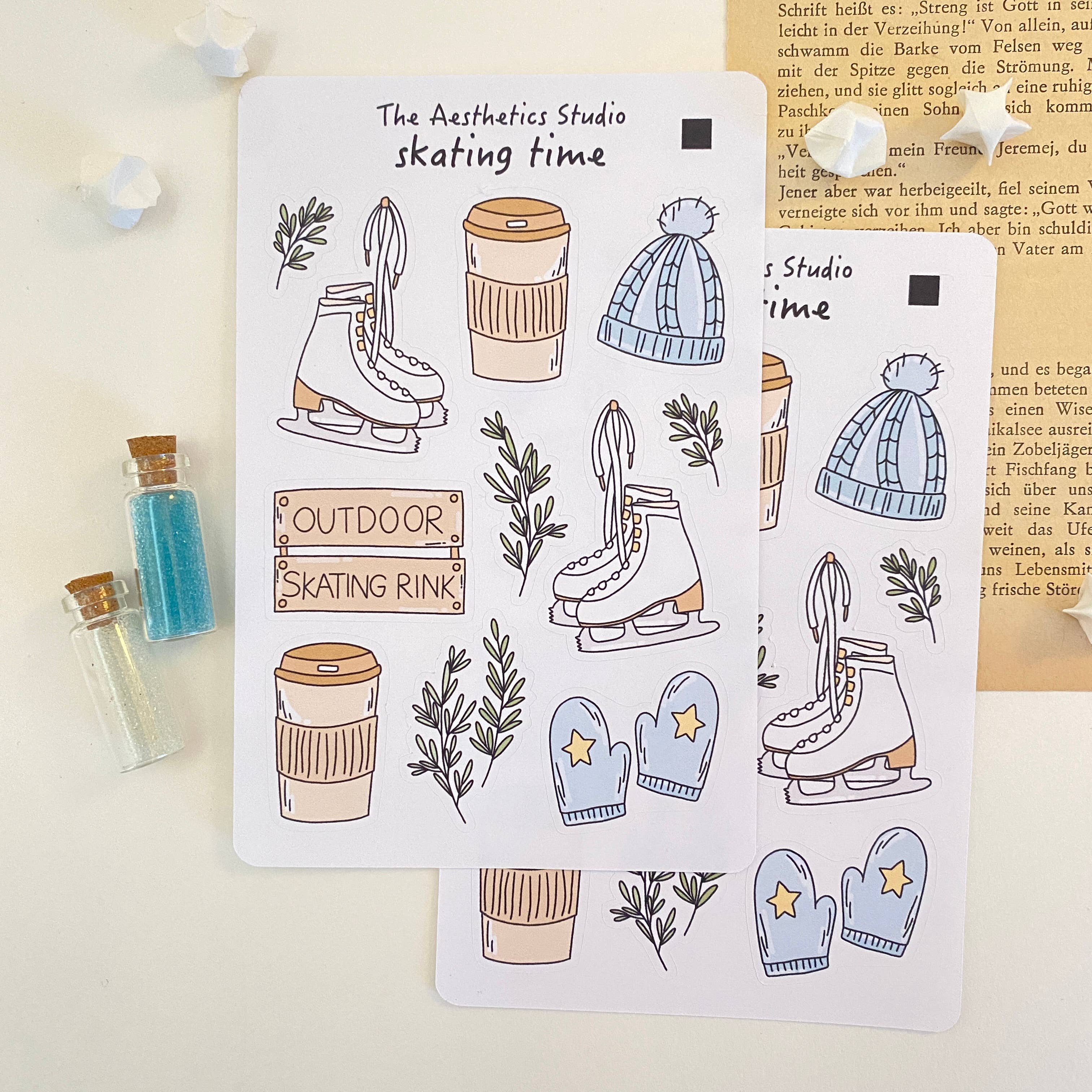 The Aesthetics Studio - Wholesale Sticker - Cozy Winter Collection6