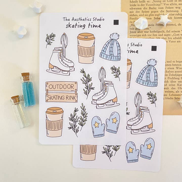 The Aesthetics Studio - Wholesale Sticker - Cozy Winter Collection6