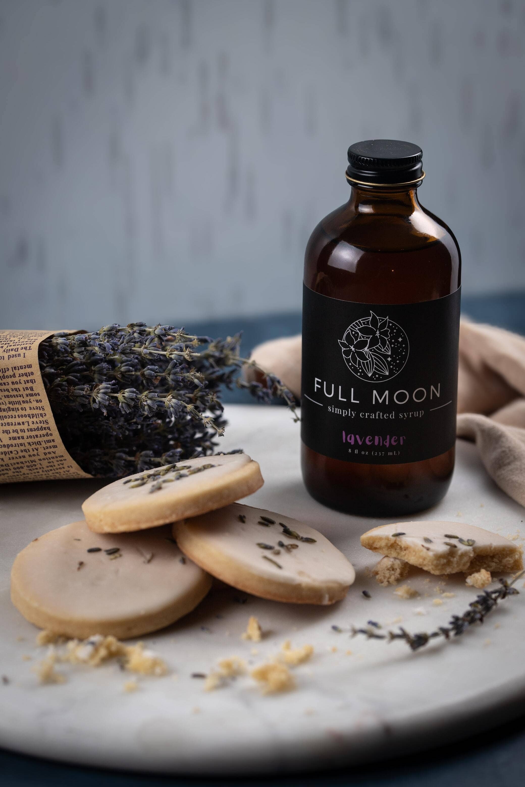 Full Moon - Vendita all'ingrosso Mix/sciroppo per cocktail - Sciroppo semplice di lavanda1