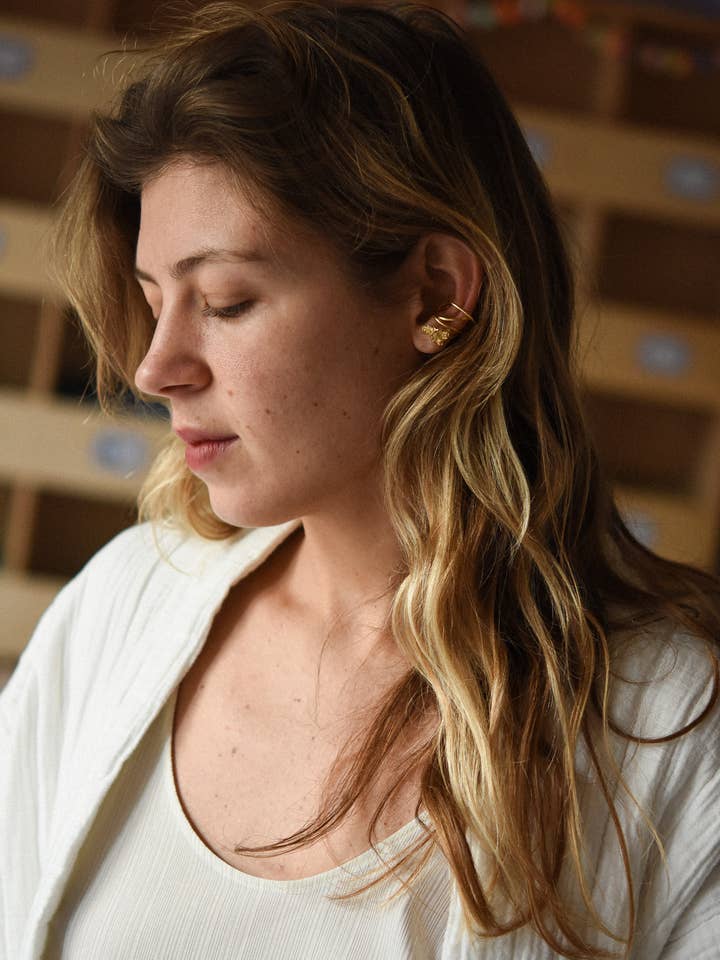 Ohrmanschette Roches für den Großhandel von Judith Benita