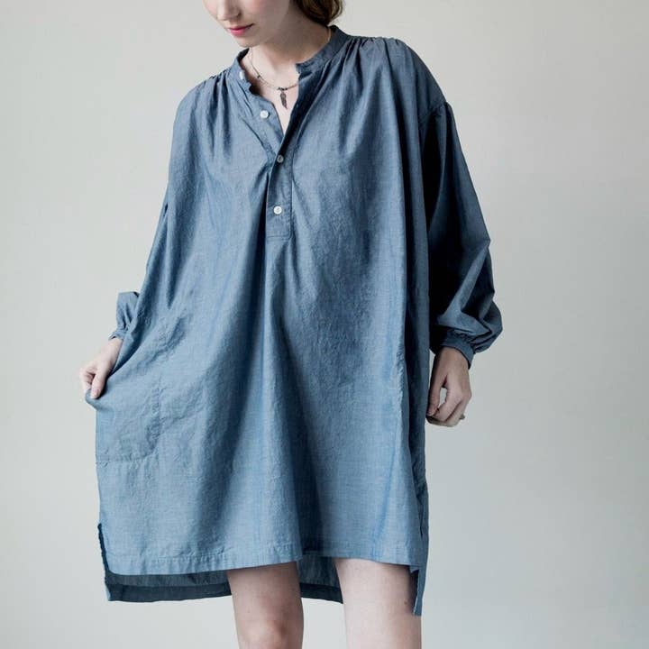 UQNATU - Wholesale Tunic - Women's - Popover Tunic Organic Batiste5