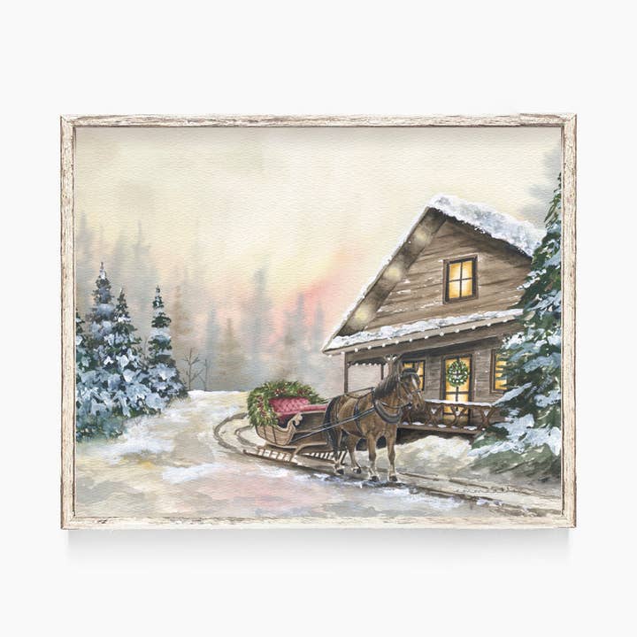 Sleigh Ride for wholesale by Emma Allen Design Studio