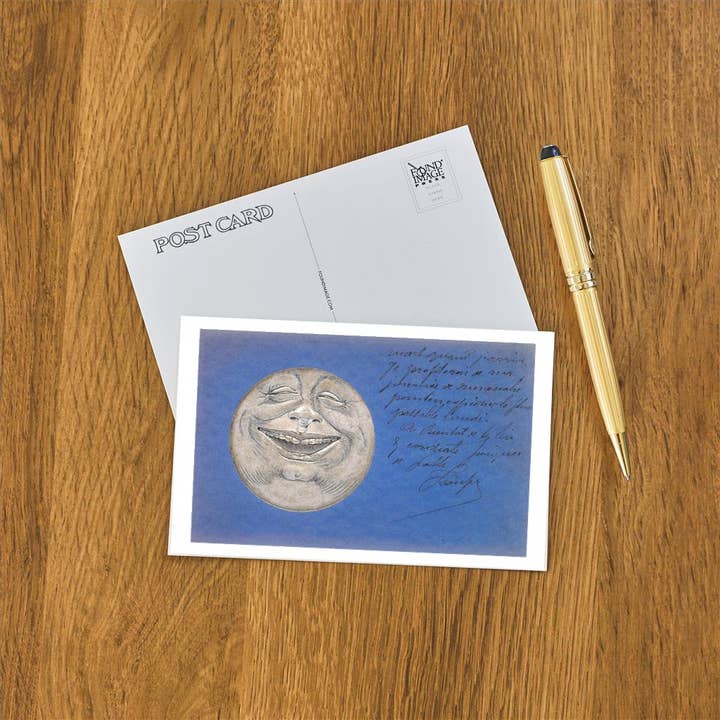 Found Image Press - Wholesale Postcard - Postcard FE-96 Smiling Moon1