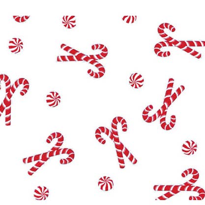 Nashville Wraps - Wholesale Wrapping Paper Roll - Christmas Print Cello Basket Wrapping Rolls