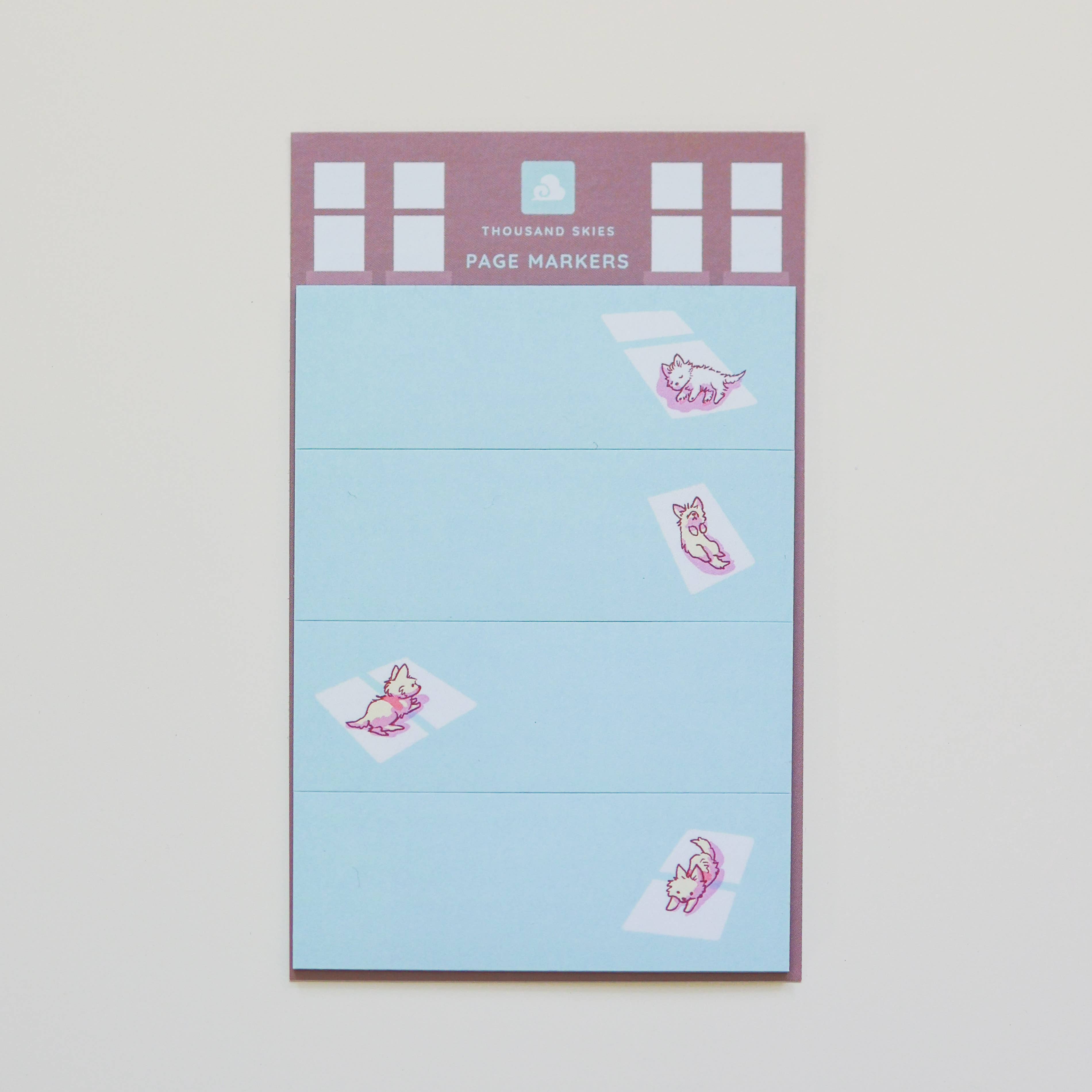 Thousand Skies - Wholesale Bookmark - Page Markers - 3 PM Sun9