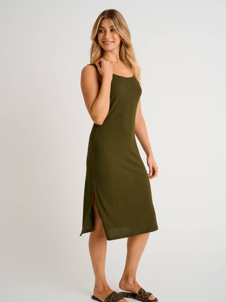 Geribbelde Cover-Up Jurk voor wholesale door Everyday Sunday