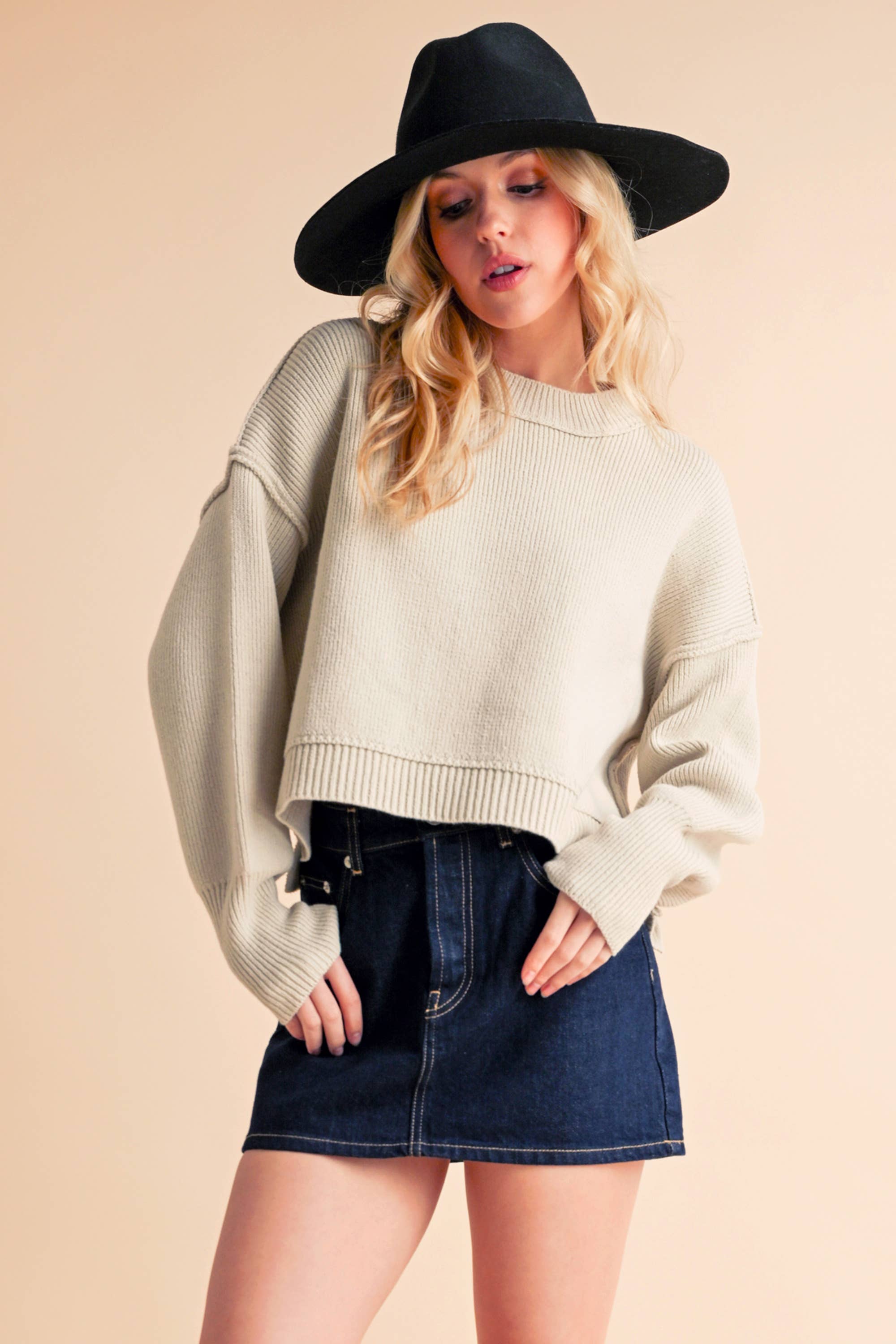 AEMI + CO - Wholesale Knit Sweater - Women's - 3115CK Regina Sweater 230