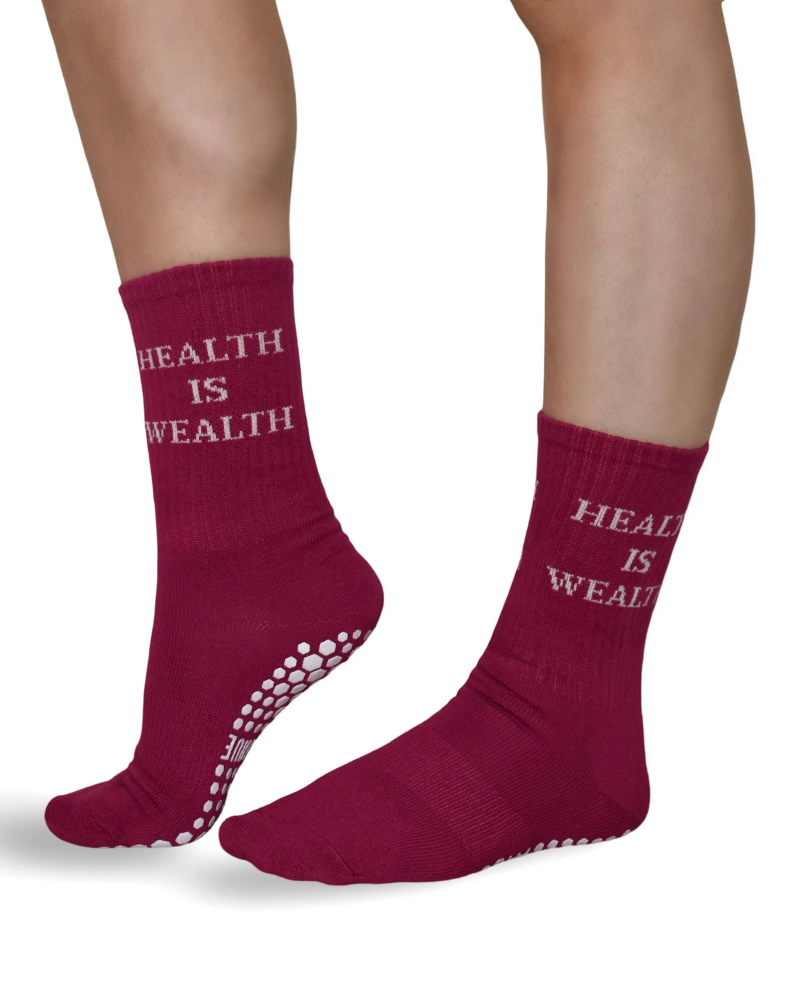 SAINT BLUE - Wholesale Socks - Unisex - Health is Wealth Crew4