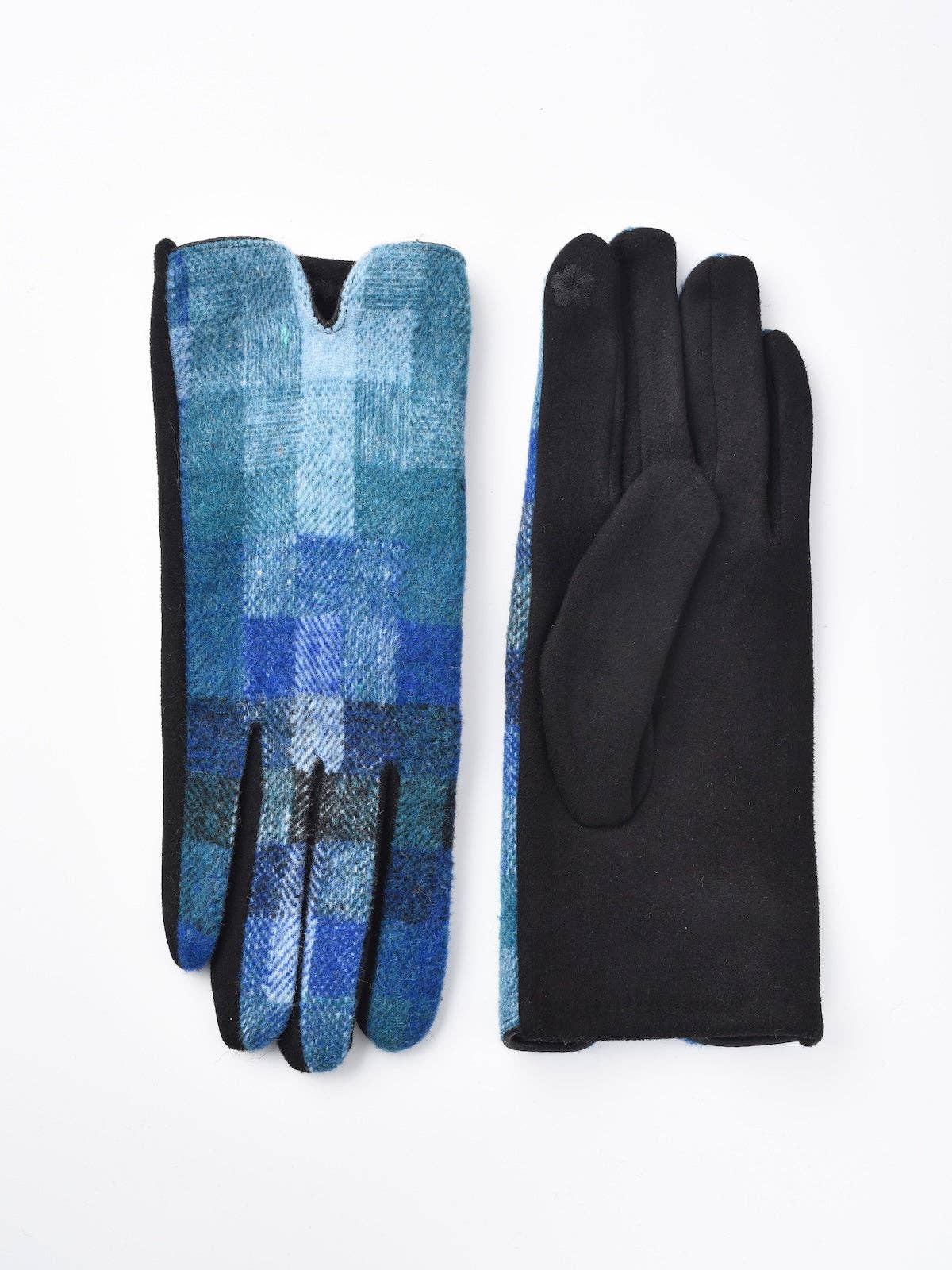 Funkyrel® Atzbranding Limited - Wholesale Gloves - Women's - Gloving - Winter Touchscreen Gloves with Plaid Patterns8