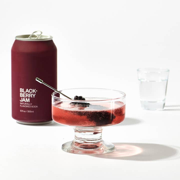 United Sodas - Wholesale Soda/Carbonated Drink - Naturally Flavored Soda - Blackberry Jam