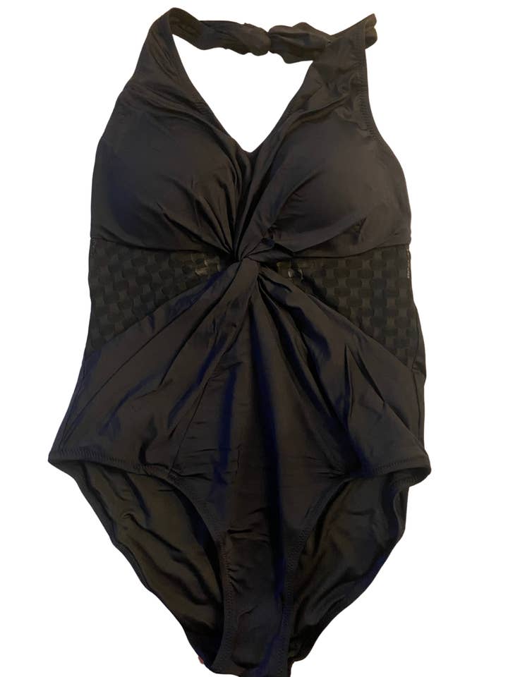 LAZYDAISYSWIMWEAR - Wholesale One Piece Swimsuit - Women's - Illusion Mesh Wrap Shaping Swimwear1