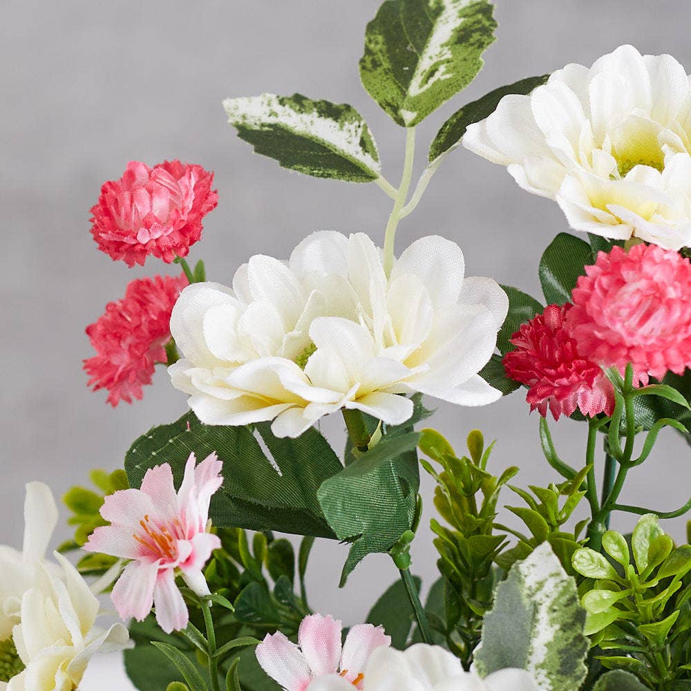 Factory Direct Craft - Wholesale Artificial Plant - Artificial Aster Mum Flower Bush1