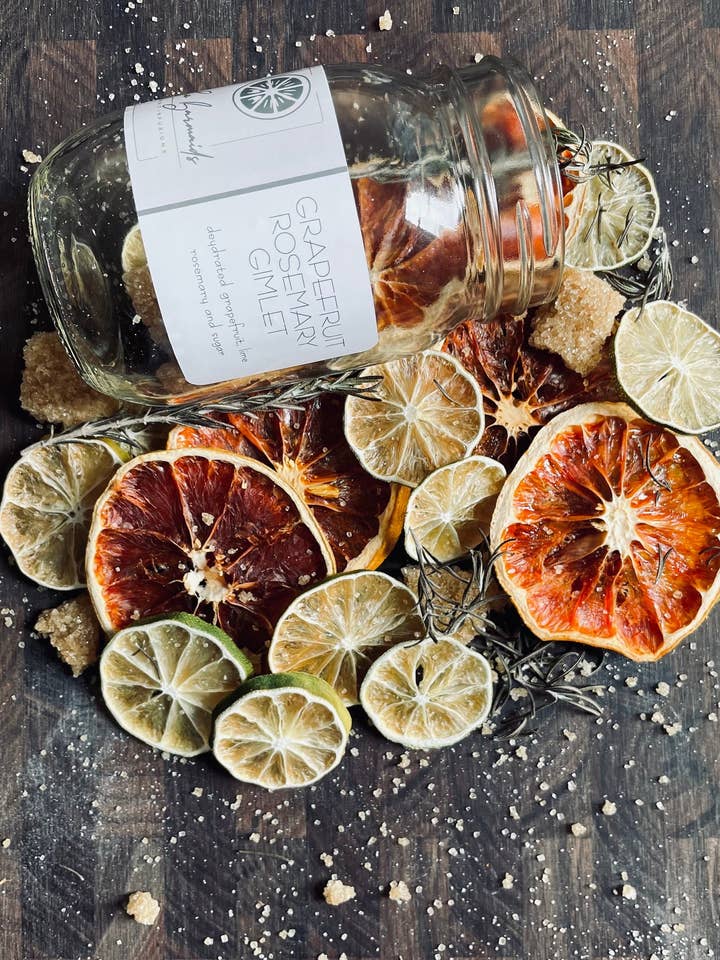 Grapefruit Rosemary Gimlet Cocktail Infusion for wholesale by The Barmaids