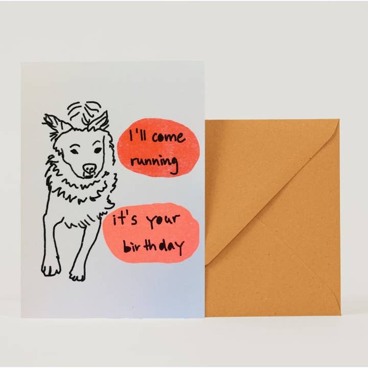 folding card birthday run for wholesale by superjujupress