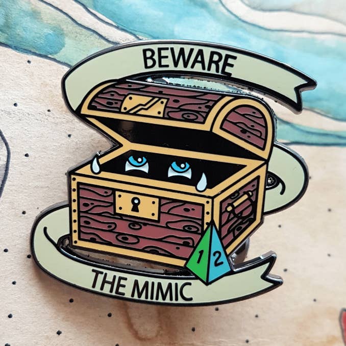 Pin mimico! per la vendita all'ingrosso da parte di Mythical Studios