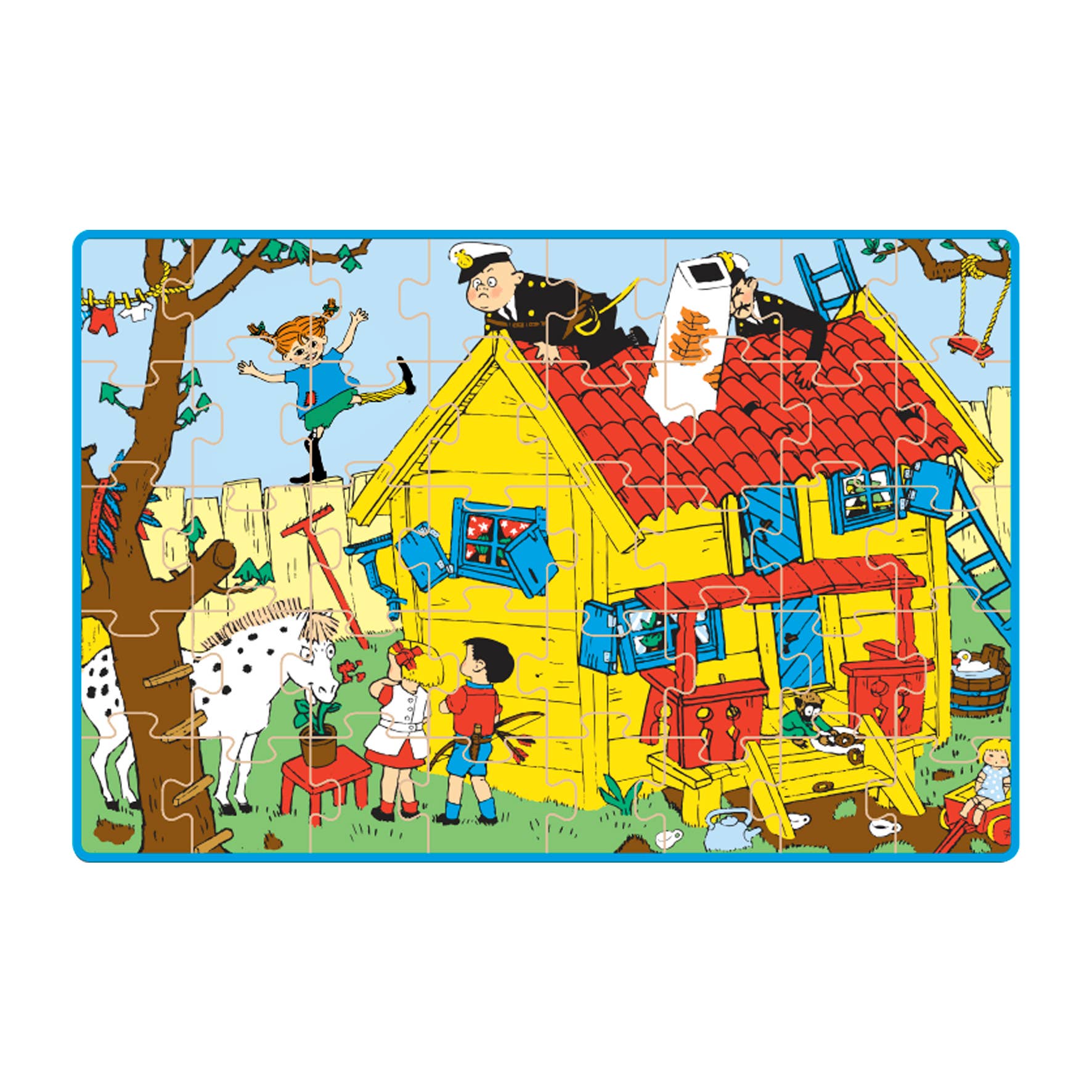 Barbo Toys - Vendita all'ingrosso Puzzle - Bambini - Puzzle della valigia di Pippi1