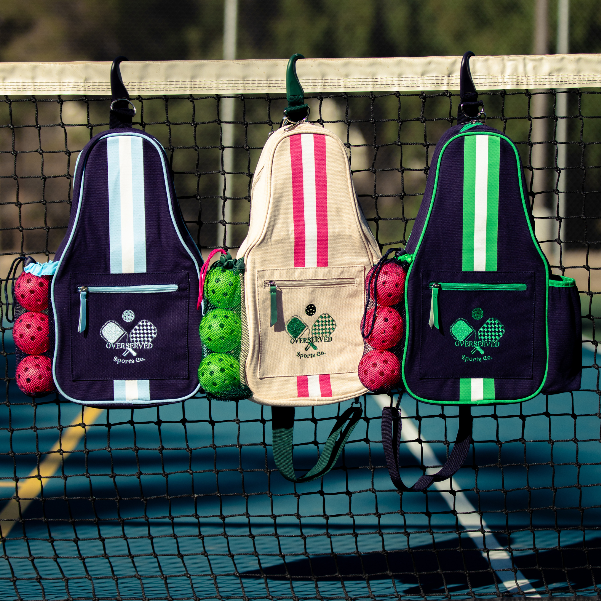 Overserved Sports Co. – wholesale Sportväska – Unisex – Söt Pickleball Slingväska | Lätt Pickleball Ryggsäck4