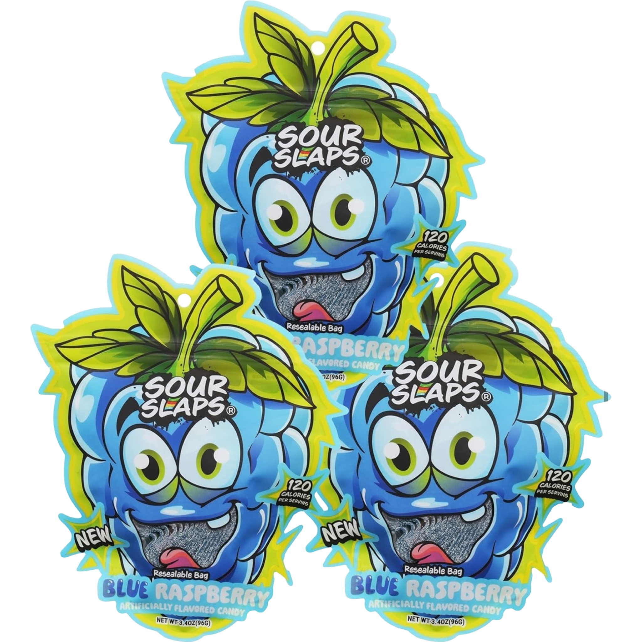 Cow Crack Wholesale - Wholesale Gummy - Sour Slaps Blue Raspberry 0