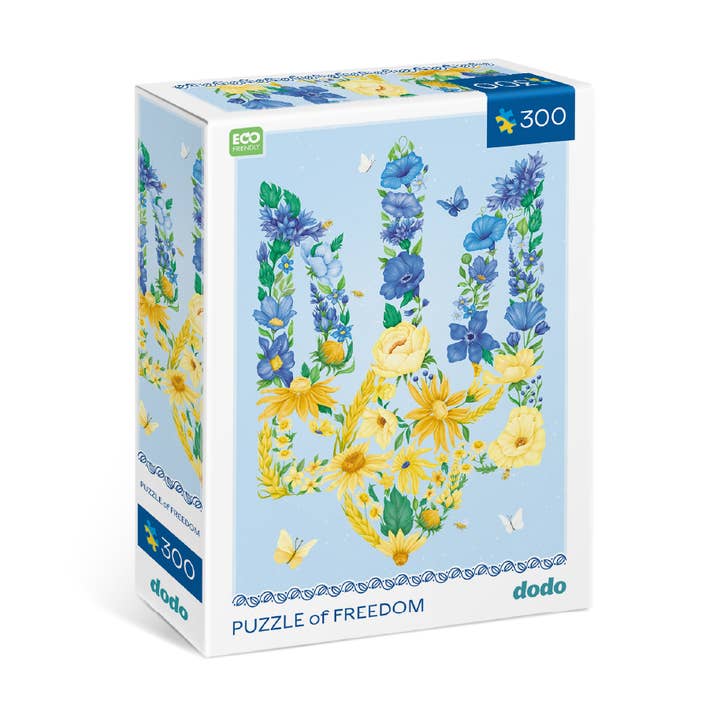 Classic Puzzle For Kids & Toddlers Ukrainian Symbol 300 pcs for wholesale by DoDo Brand