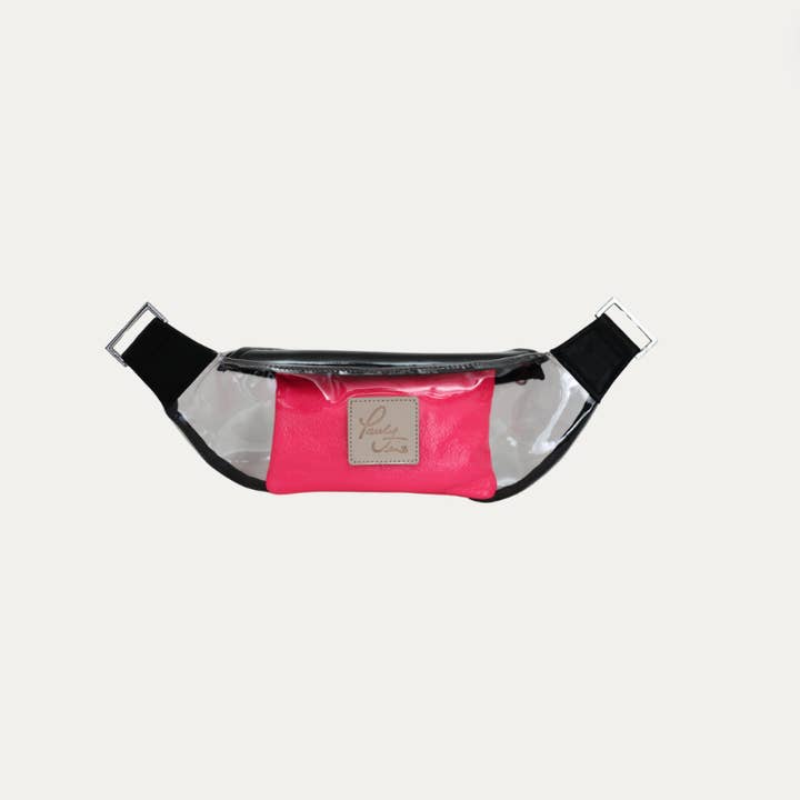 Paulyjen – Engroshandel Bæltetaske - Dame – Klar Fanny Pack/Crossbody med Læder & Sølv Hardware