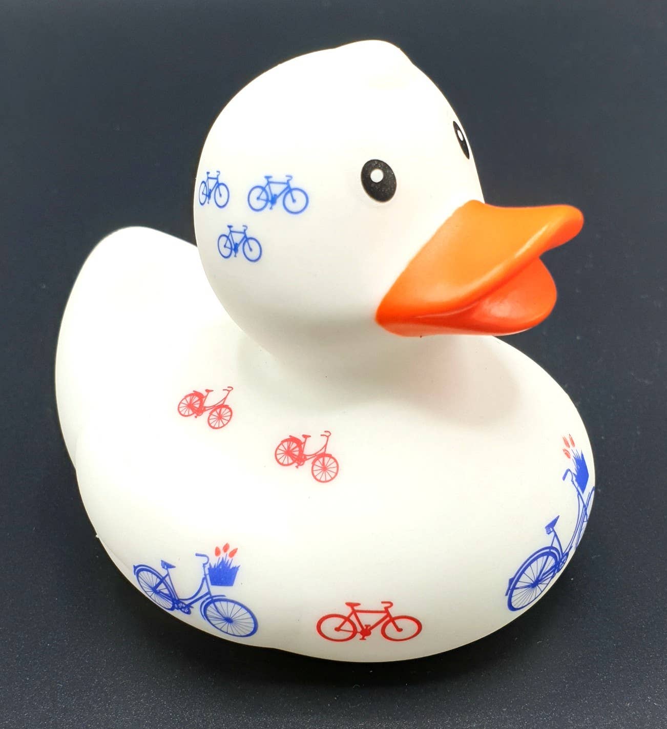 Orange Beak Rubber duck Bicycles 8cm for wholesale on Faire2