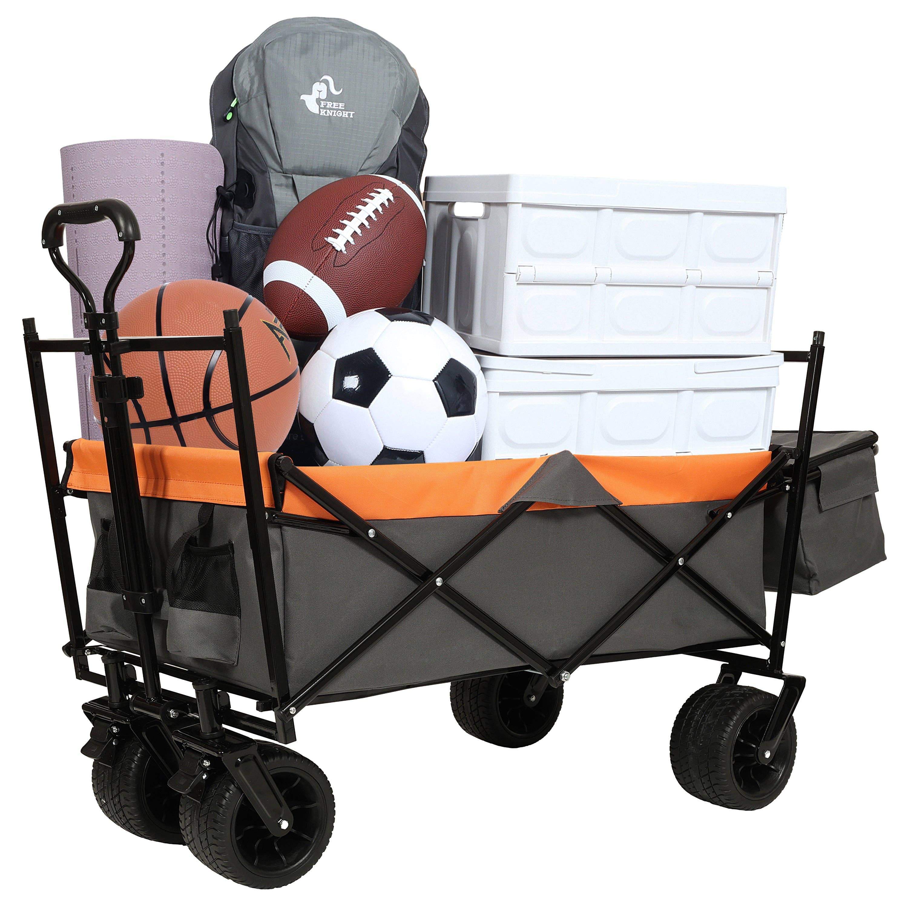 39F Inc. - Wholesale Stroller - Baby - 480Lbs Foldable Wagon with Canopy and All-Terrain Wheels11
