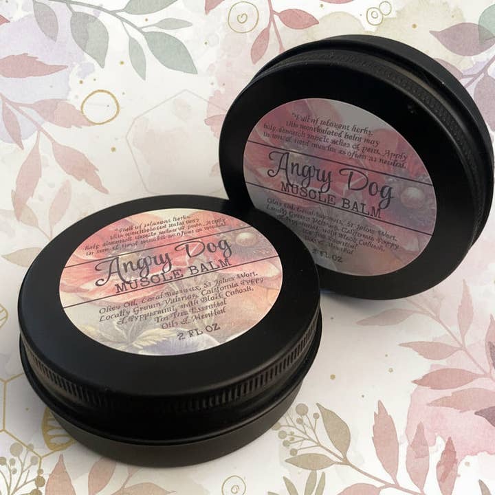 Angry Dog Muscle Balm for Post-Activity Comfort for wholesale by Smittys Little Farm